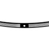 Hogworks Contrast Cut Billet Windshield Trim in Black for Harley® Touring '14-'25