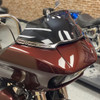 Hogworks Slash Cut Billet Windshield Trim in Black for Harley® Road Glide '15-'25