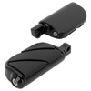Hogworks Long Angled Adjustable Highway Foot Pegs & Clamps | Black