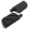 Hogworks Short Angled Adjustable Highway Foot Pegs & Clamps | Black