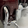 Hogworks Short Angled Adjustable Highway Foot Pegs & Clamps | Chrome