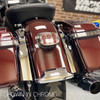 Hogworks Solid Saddlebag Filler Strips in Black for Harley® Touring '14-'25