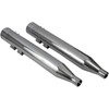 Bassani Xhaust #1F7DNT6 - DNT Straight Can Mufflers for '95-'16 FL - Chrome