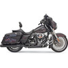 Bassani Xhaust #11425A - True-Dual Down Under Headpipes - Black - FL '09-'16