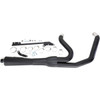 Bassani Xhaust #13122J - Road Rage Exhaust - Black - Short - '06-'17 FXD