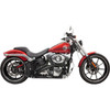 Bassani Xhaust #1SD2FBB - Sweeper Exhaust - Black/Black