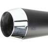Bassani Xhaust #1D5250B - Road Rage 2:1 Exhaust - Black - FXD