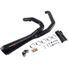Bassani Xhaust #1F42RB - Short 2:1 Exhaust for FL - Black