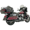 Bassani Xhaust #FLH-757B - B4 2:1 Exhaust - Black - Straight Can