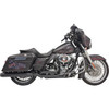 Bassani Xhaust #1F76RB - Down Under Exhaust - Black - Straight Can