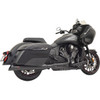Bassani Xhaust #8H18SB - Road Rage 2:1 Exhaust - Black - Challenger