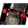 Ciro #40174 - Taillight - Red Lens - Black