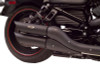 Tab Performance #111-2220 - Night Rod Special Slash Cut Exhaust Pipes (Removable Baffle) | Black