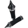 Eddie Trotta Designs #TC-791CC - Grips - 2-Piece - Dead End - TBW - Chrome
