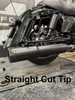 Tab Performance #121-2299-N-N - 50 Cal (5") Slip-On Mufflers | Black