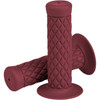 Biltwell #6702-0301 - Thruster Bar Grips - 1" - Oxblood