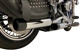 Tab Performance #131-1295-C3-Z - Softail Chrome Tip Compatible Exhaust Pipes | Chrome