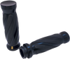 Grips - Twisted - Rubber - TBW - Black