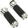 LA Choppers #LA-7492-00 - Grips - TBW - Chrome