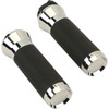 LA Choppers #LA-7492-01 - Grips - Cable - Chrome