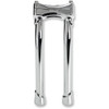 Biltwell #6404-105-12 - Murdock Handlebar Risers - Pullback - 12" - Chrome