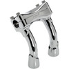 Biltwell #6404-105-06 - Murdock Handlebar Risers - Pullback - 6" - Chrome