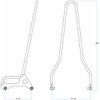 Biltwell #5003-502 - EXFIL Sissy Bar - XL - Chrome