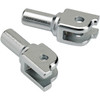 Biltwell #0107-1640-05 - Foot Peg Mount - Chrome - Softail