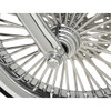 Covingtons #C0010-C - Axle Covers - Front - Dimpled - Chrome - Pair - '08-'23