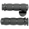 Avon Grips #AIR-96-FLY-BOSS - 3-Ring Velvet Air Grips - TBW - Throttle Boss - Black
