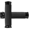 Avon Grips #IN-TO-CC-86-AN - Custom Contour Grips - Indian - Black