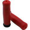 Avon Grips #OLD-69-RED-FLY - Old School Rubber Grips - Throttle-By-Wire - Red