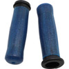 Avon Grips #OLD-69-SBLUE-FL - Old School Rubber Grips - Throttle-By-Wire - Sparkling Blue