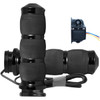 Avon Grips #AIR-90-AN-FL-HT - Heated Grips - Air Cushion - TBW - Black