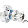 Arlen Ness #71-753 - Cartridge Hub with TPMS - Rear - Chrome - Kit