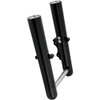 Arlen Ness #06-502 - Fork Legs - Black Anodized - Smooth - Dual Disc - '08-'13 FLT