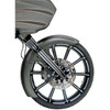Arlen Ness #06-513 - Fork Legs - Black Anodized - Deep Cut - Dual Disc - '00-'07 FLT