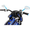 Arlen Ness #07-335 - Knurled Grips - Cable - Blue
