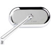 Arlen Ness #13-171 - Mirror - Side View - Oval - Chrome - Left
