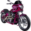 Arlen Ness #13-159 - Mirror - Mini/Stocker - Side View - Hexagon - Chrome - Right