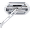Arlen Ness #510-001 - Mirror - Sidekick - Side View - Oval - Chrome - Left