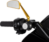 Arlen Ness #510-013 Mirror - Tearchop - Side View - Teardrop - Gold - Left