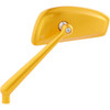 Arlen Ness #510-013 - Mirror - Tearchop - Side View - Teardrop - Gold - Left