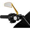 Arlen Ness #510-013 - Mirror - Tearchop - Side View - Teardrop - Gold - Left