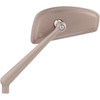 Arlen Ness #510-016 - Mirror - Tearchop - Side View - Teardrop - Titanium - Left