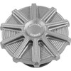 Arlen Ness #701-007 - Vented Gas Cap - 10 Gauge - Titanium