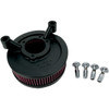 Arlen Ness #18-826 - Big Sucker™ Air Filter Kit - Black - Stage I