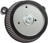 Synthetic Stage-1 Air Cleaner - Black - Evolution
