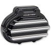 Arlen Ness #03-823 - 10-Gauge Hydraulic Clutch Actuator Cover - Black/Machined - '14-'20 Harley-Davidson