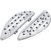 Arlen Ness #06-838 - Deep Cut Floorboards - Driver - Chrome